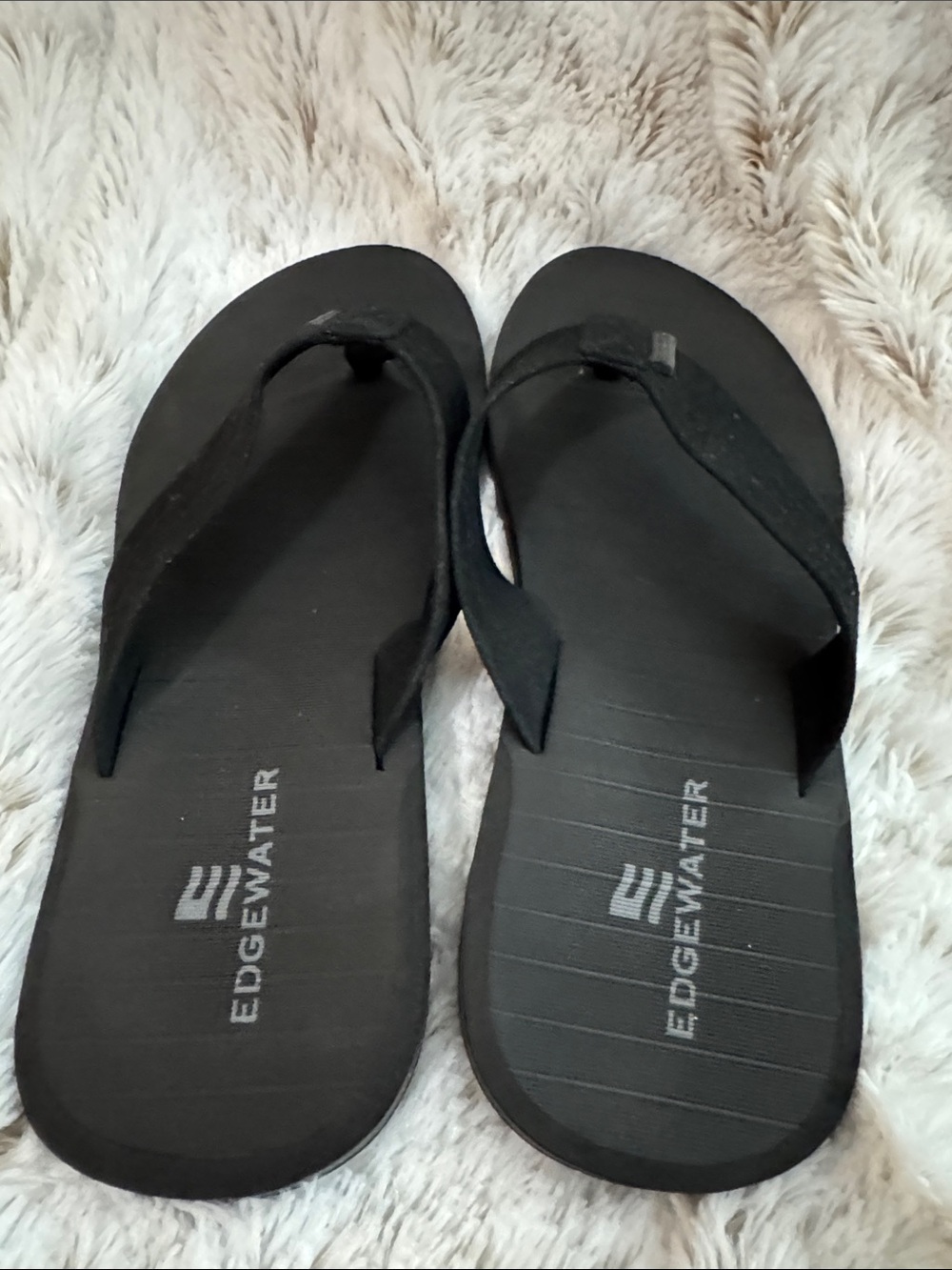Men’s Black Flip-Flop Sandals